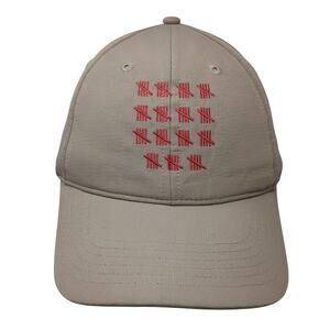 SJS XI-V-XLVII Baseball Cap Brown One Size Adjustable Embroidered Fahrenheit